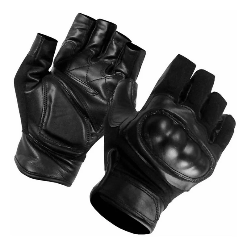 SecPro Superior Service Touch Hard Knuckle Leather Gloves