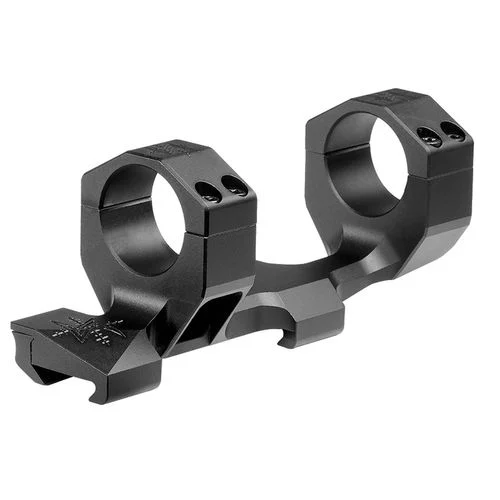 Seekins Precision 0010640010 MXM Scope Base 1-Pc Base & Ring Combo For MXM 1-Piece Cantilever Style Black Matte Anodized Finish 20 MOA 30mm Tube