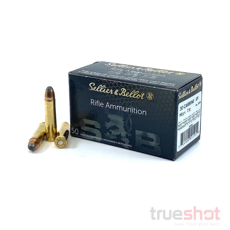 Sellier & Bellot – 30 Carbine – 110 Grain – SP