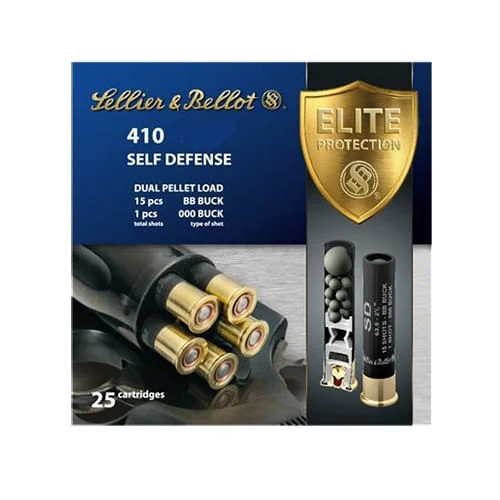 Sellier & Bellot 410 x 3″ Self Defense Shotgun Buckshot