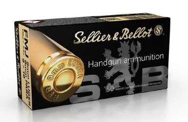 Sellier & Bellot 9mm Luger 124gr LRN