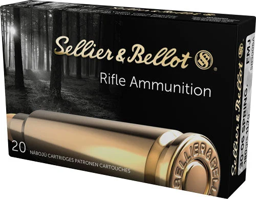 Sellier & Bellot (S&B) SB3006AFull Metal Jacket FMJ 180 Grain .30-06 Springfield