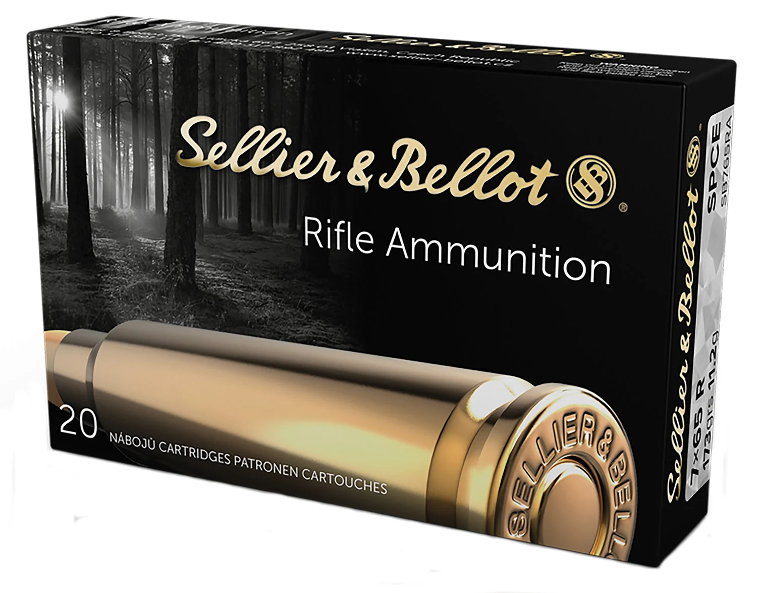 Sellier & Bellot (S&B) SB765RASoft Point Cut Through Edge173 Grain 7x65mmR