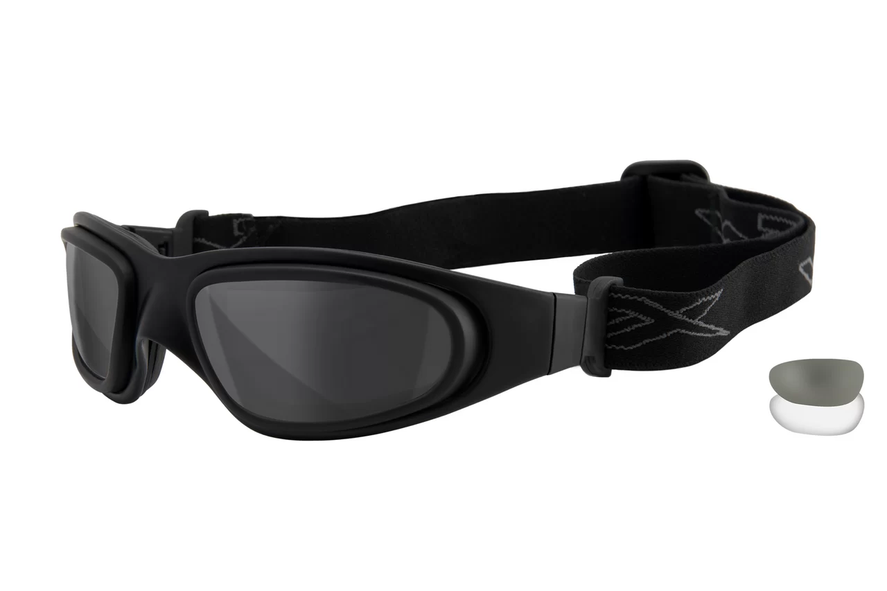 SG-1 Tactical Goggle with Switchable Smoke Green & Clear Lenses
