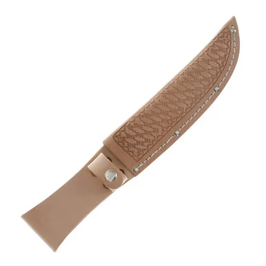 SH211 6 inch Natural Leather Straight Knife Sheath SH211
