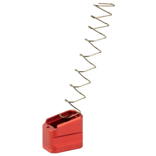 Shield Arms Magazine Extension 9mm/40 S&W, Red, For Glock 19/23, Adds 5rd