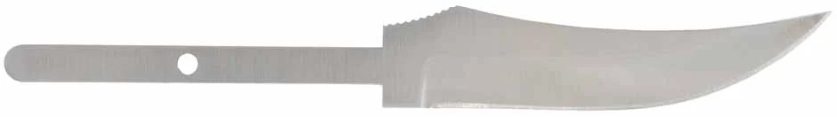 Short American Skinner Carbon Steel Knife Blade Blank,4-1/2" blade,made in the U.S.A.