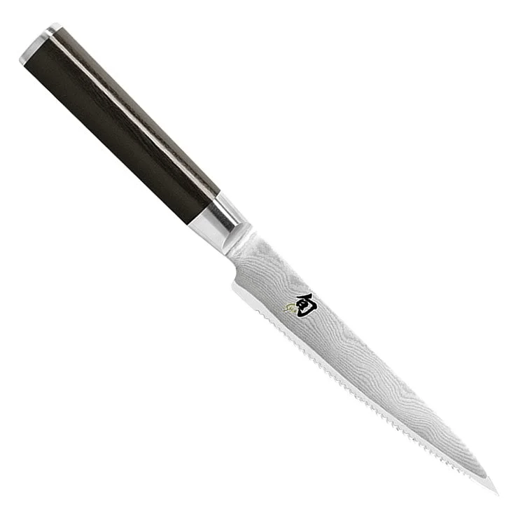 Shun Classic 6″ Serrated Utility Knife