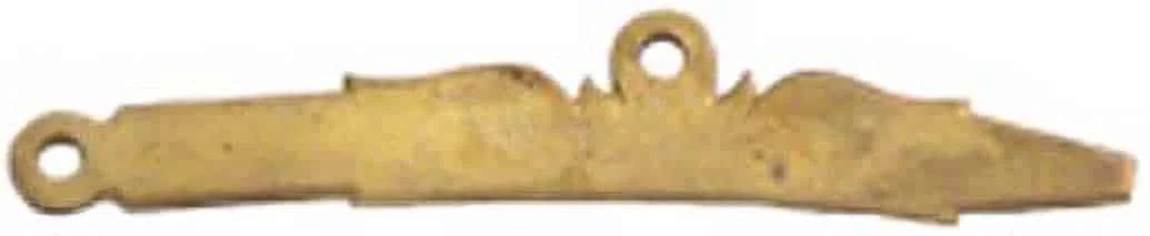 Side Plate – Manton – Brass – Right Hand