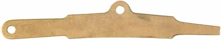 Sideplate for Bedford County Rifle, wax cast brass