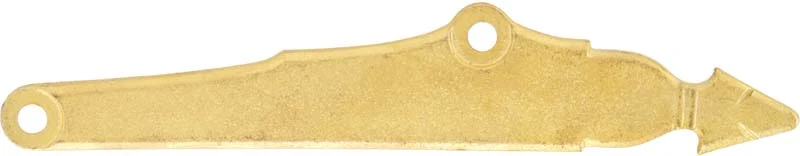 Sideplate for Herman Rupp Lehigh Valley Longrifle, wax cast brass
