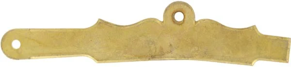 Sideplate for your Golden Age Longrifle,wax cast brass