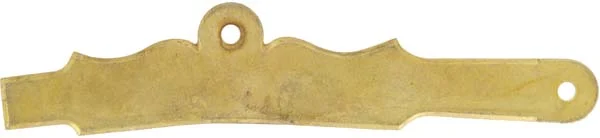 Sideplate for your left hand Golden Age Longrifle,wax cast brass