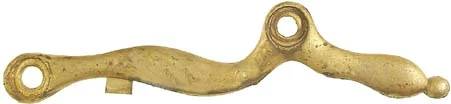 Sideplatefor a1746 First Model Brown Bess Musket,wax cast brass