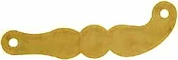 Sideplatefor aFrench TULLE Fusil Fin,brass