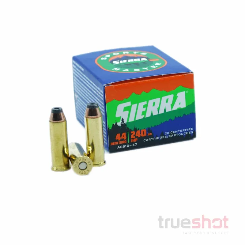 Sierra 44 Rem Mag 44 Magnum 240 Grain JHP