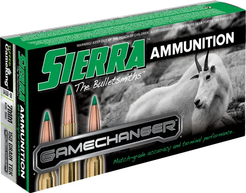Sierra A455008 GameChanger Sierra Tipped GameKing150 Grain 7mm Remington Mag
