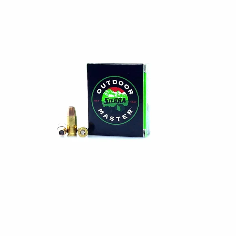 Sierra Outdoor Master 9mm 115 Grain JHP
