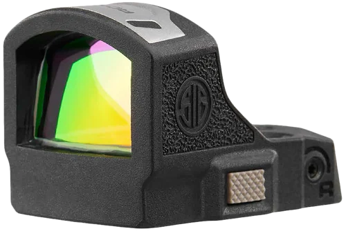 Sig Romeo-RS Compact, Green Dot, 1X Magnification, 24mm Objective, 3 MOA, Black, For RMSc Footprint