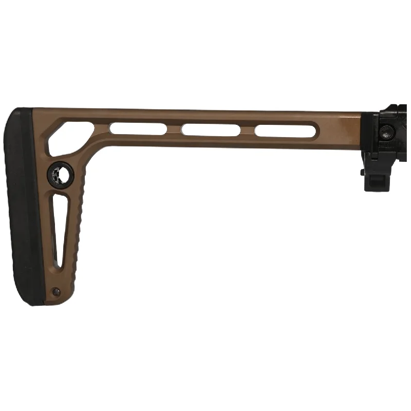 Sig Sauer 8901268 Minimalist Plus Coyote Brown Aluminum Fits Sig MPX Fits Sig MCX Folding 9″ OAL