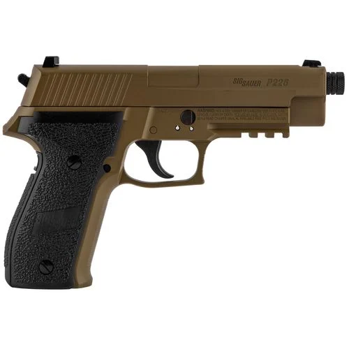 Sig Sauer Airguns AIR226F P226 Air .177 Pellet CO2 16 Round Black/FDE