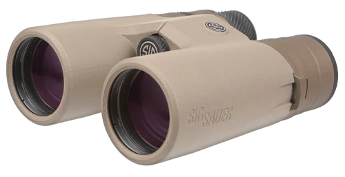 Sig Sauer Electro-Optics Zulu8 HDX Binocular, 10x42mm, Flat Dark Earth, Includes Lens Cover & Carrying Case