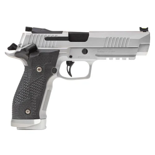 Sig Sauer P226 XFive 9mm, 5" Barrel, Stainless Frame, G10 Piranha Grip, 10rd