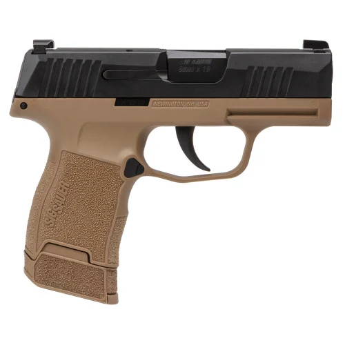 Sig Sauer P365 TALO Exclusive 9mm, 3.1" Barrel, Flat Dark Earth Frame, Black Slide, 17rd