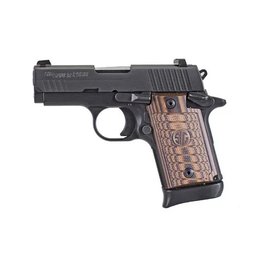 Sig Sauer P938 9mm 3″ Select SA Black 7rd Mag Handgun
