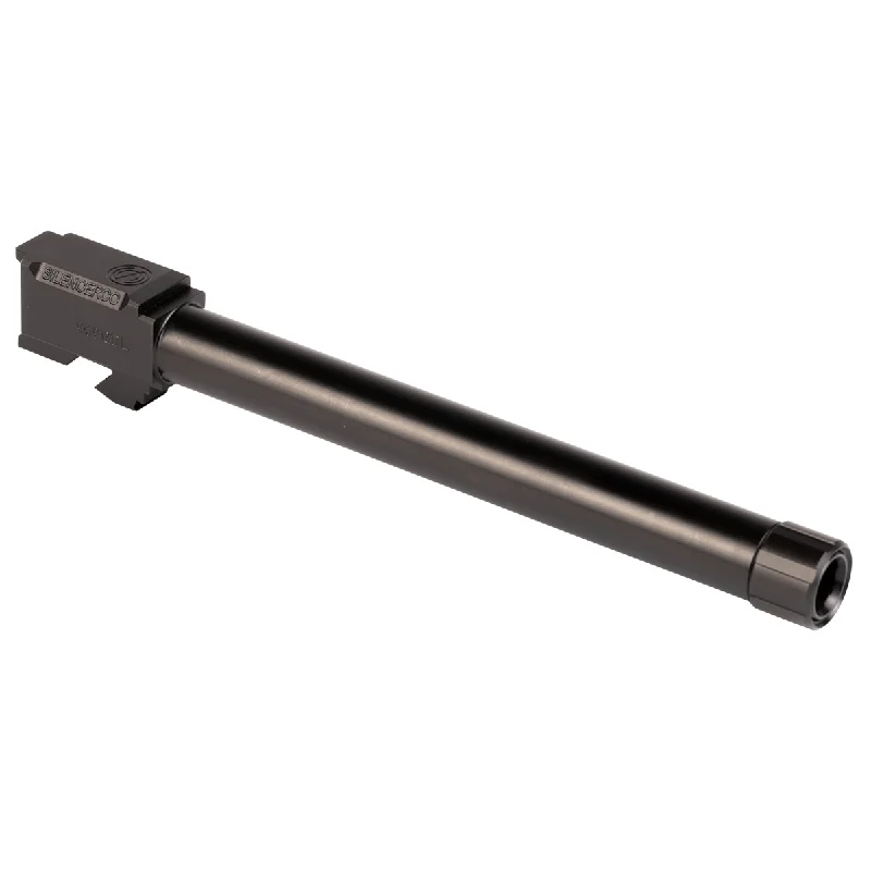 SilencerCo AC861 Threaded Barrel 6.50″ 9mm Luger, Black Nitride Stainless Steel, Fits Glock 17L