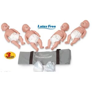 Simulaids 2124 – Sani-Baby CPR Manikin 4 Pack