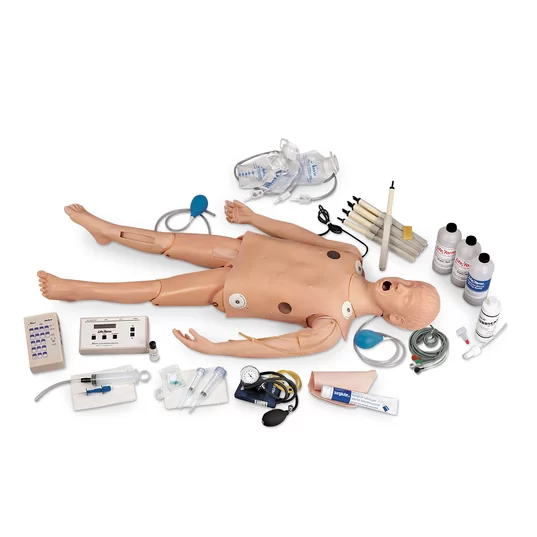 Simulaids Deluxe Child CRiSis Manikin with ECG Simulator