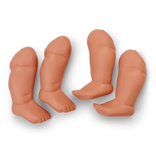 Simulaids Pediatric ALS Trainer Leg Skins, 4 Pack