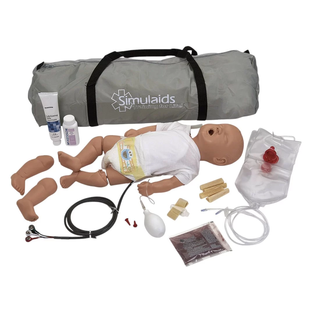 Simulaids Pediatric ALS Trainer with Carry Bag