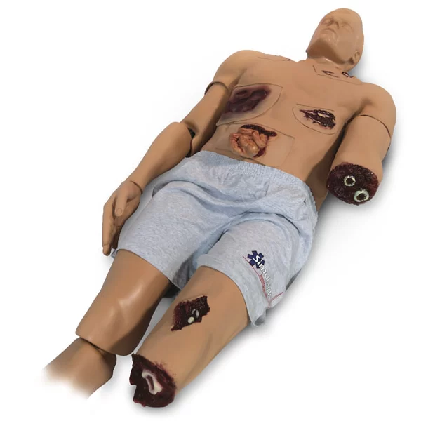 Simulaids Trauma Randy Flash Moulage Overlay