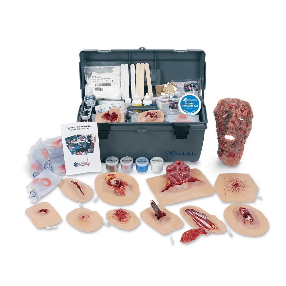 Simulaids Xtreme2 Trauma Moulage Kit