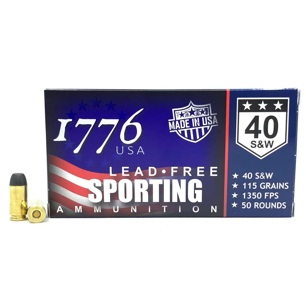 SinterFire Lead Free Sporting .40 S&W 115 gr Solid ammo