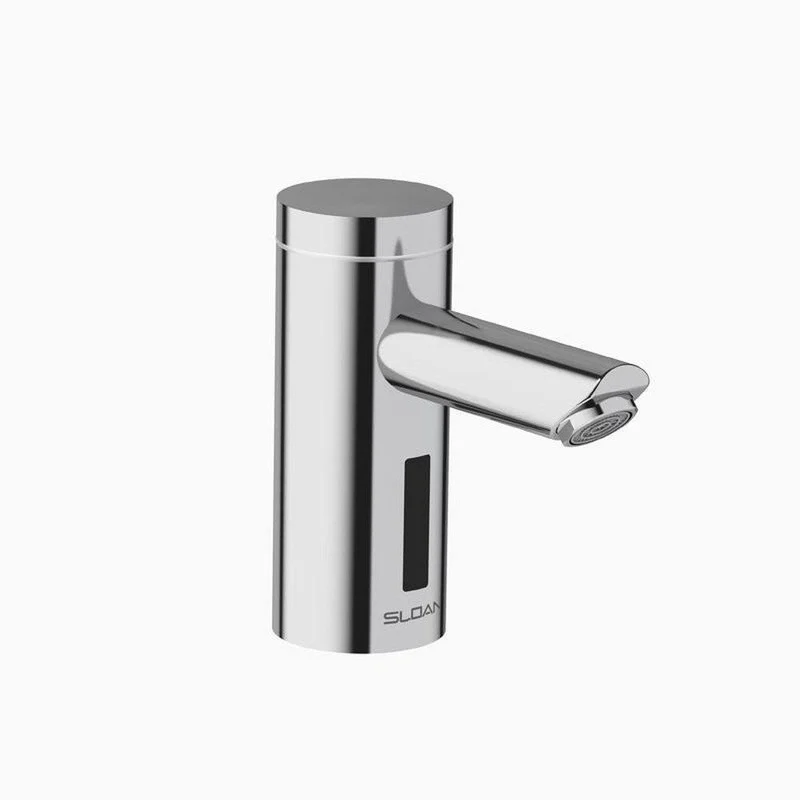 Sloan Optima 0.5 gpm Battery Powered Sensor Bathroom Sink Faucet with Integrated Side Mixed in Polished Chrome | Ferguson