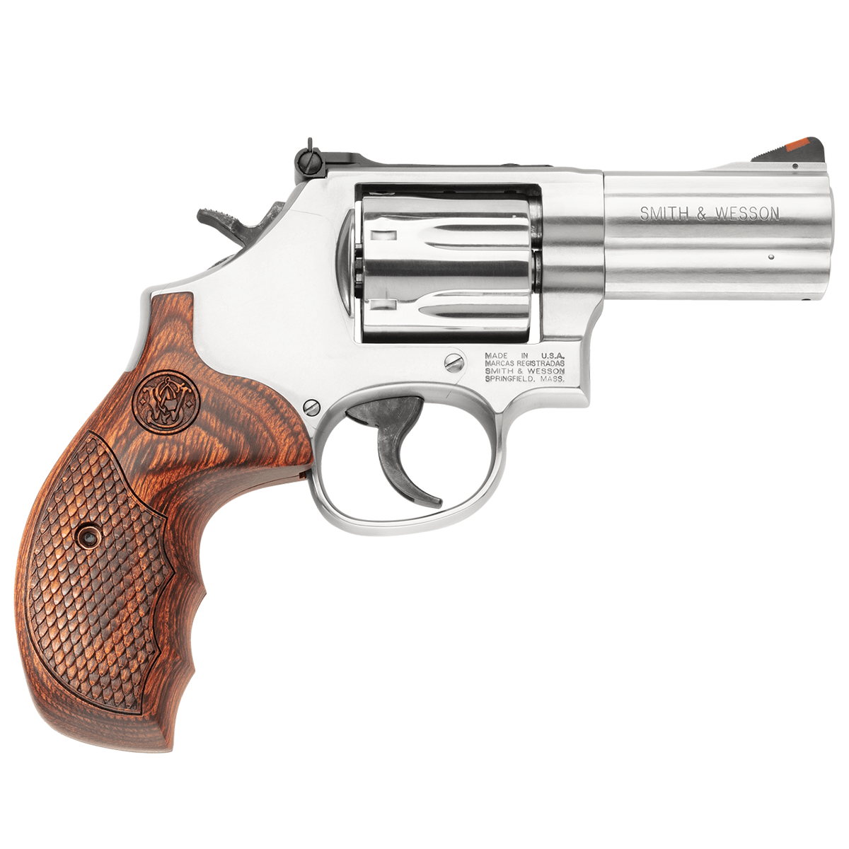 Smith & Wesson 150713 Model 686 Plus Deluxe 357 Mag or 38 S&W Spl +P Stainless Steel 3″ CCW Pistol