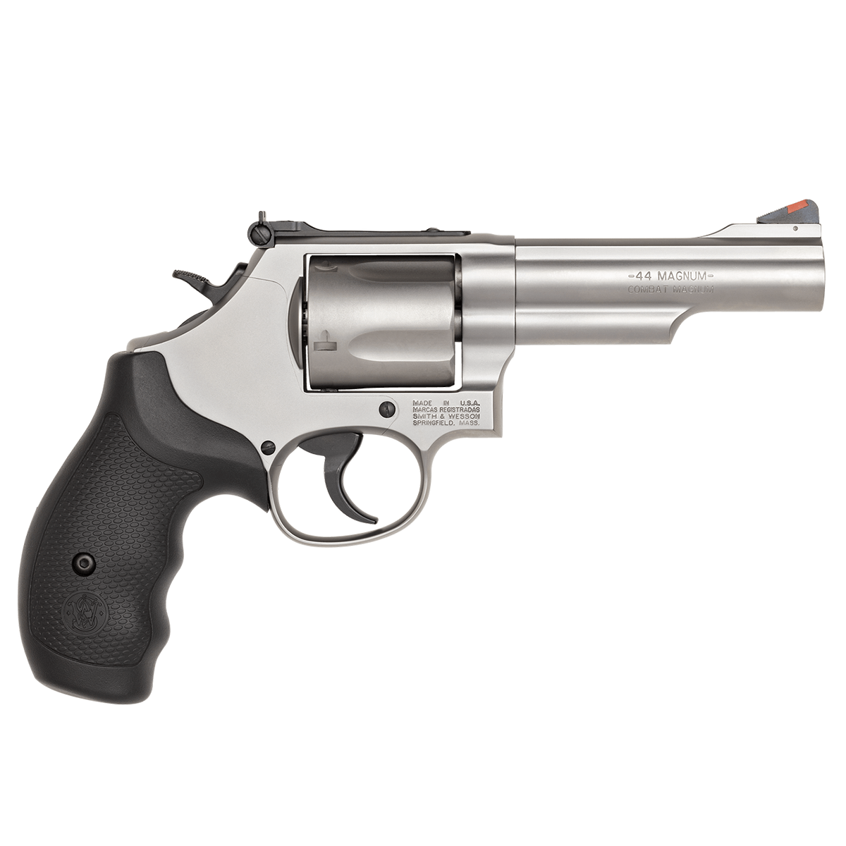 Smith & Wesson 162069 Model 69 Combat Masterpiece Revolver .44 Mag 4.25in 5rd Stainless