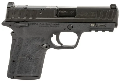 Smith & Wesson Equalizer 9mm, 3.675" Barrel, Black, 3 Dot Sights, 10rd