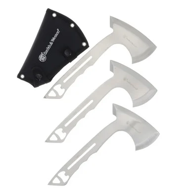 Smith and Wesson Hawkeye 10in Throwing Axes 3-Pack – Tactical Set 1117231