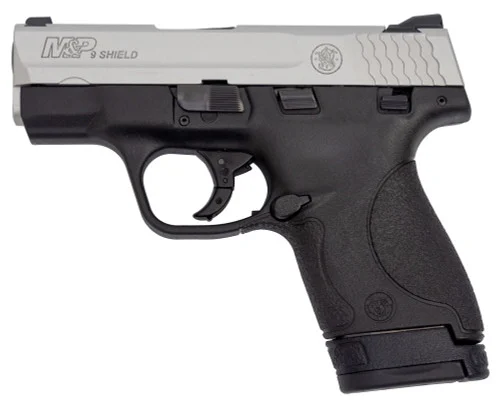 Smith & Wesson M&P9 Shield 9mm, 3.1" Barrel, Black/Satin Aluminum, 8rd