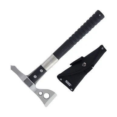 SOG Fasthawk Axe 2in GRN Handle Polished Nylon Sheath SOGF06PNCP
