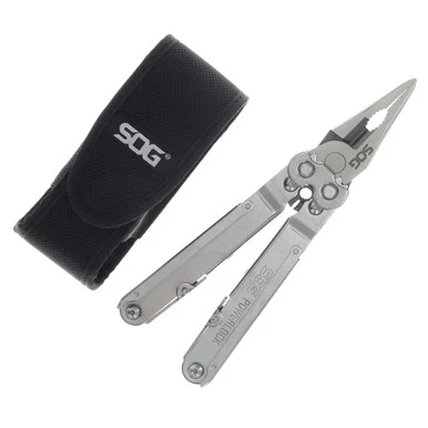 SOG PowerLock Satin V-Cutter MultiTool SOGS62