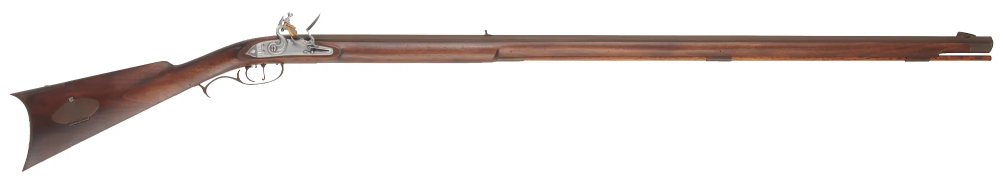 Southern Mountain Rifle, .50 caliber 42" Colerain barrel,late Ketland flintlock, walnut, iron trim,new, unfired, by Mike Compton