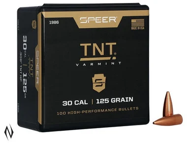 SPEER 308 125GR HP TNT VARMINT 100PK