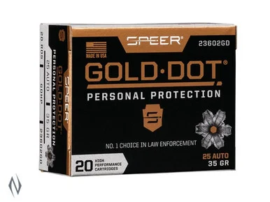 SPEER AMMO 357 SIG 125GR HP GOLD DOT