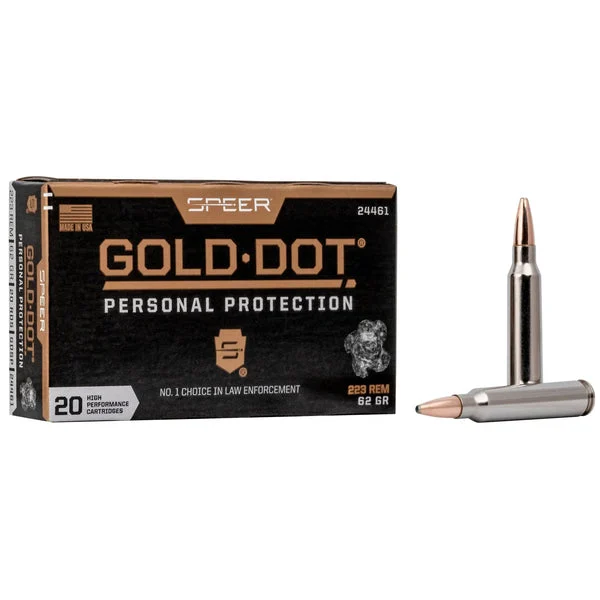 SPEER GOLD DOT 223 REM 62GR HP 20RD
