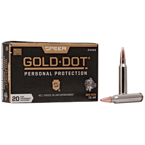 SPEER GOLD DOT 223 REM 75GR HP 20RD
